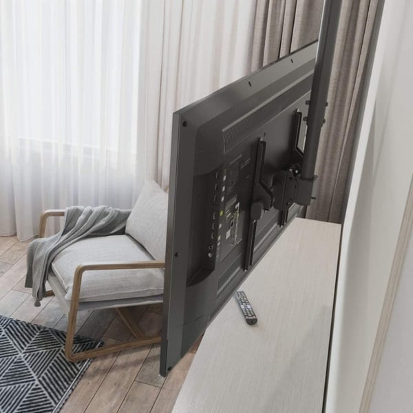 Techly ICA-CPLB 944S fäste för skyltningsskärm 139,7 cm (55") Svart