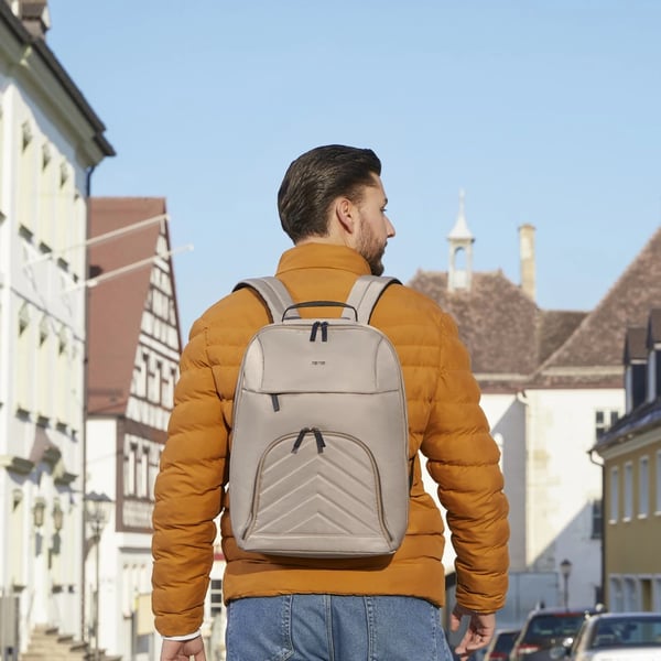 Hama 00222046 rygsæk Beige Genanvendt polyester