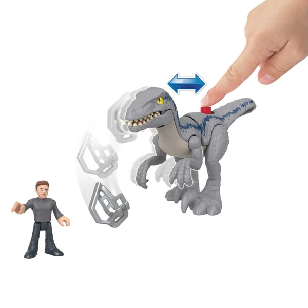 Fisher-Price Imaginext Jurassic World Breakout 'Blue'