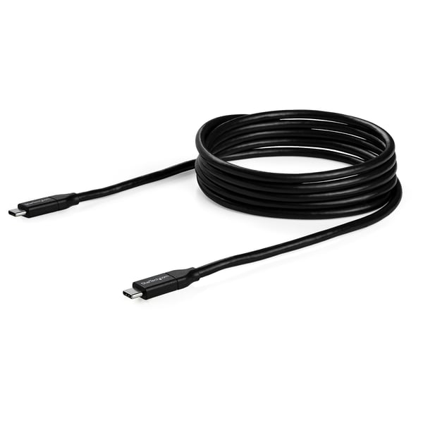 StarTech.com USB2C5C2M USB-kabel USB 2.0 2 m USB C 0,48 Gbit/sek. 100 W Sort