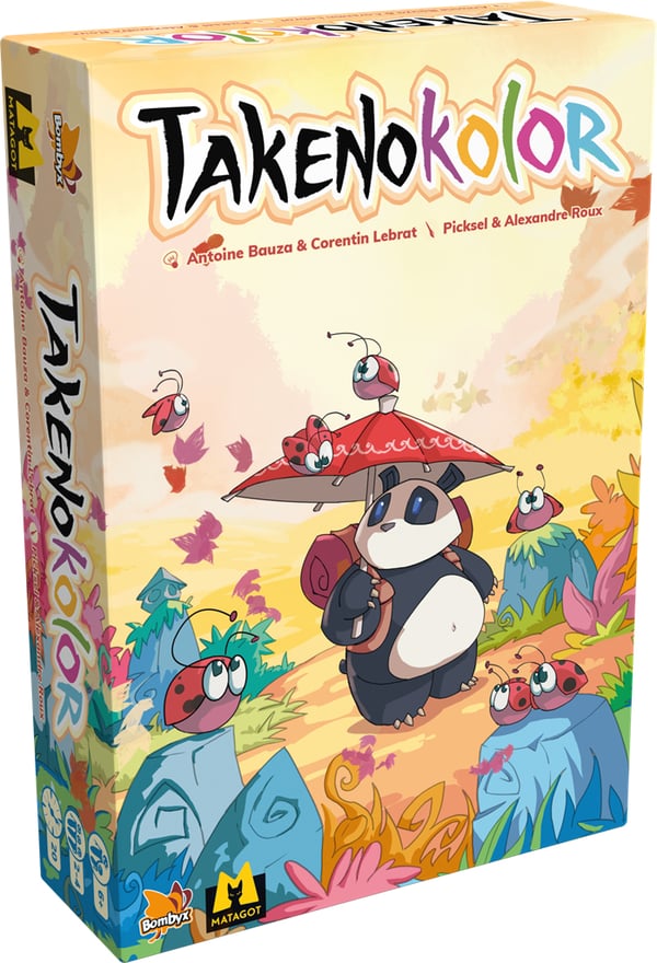 Asmodee Takenokolor 20 min Lautapeli