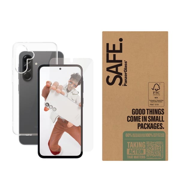 PanzerGlass SAFE. by ® 2-in-1 Bundle Samsung Galaxy A56 5G | Bulk