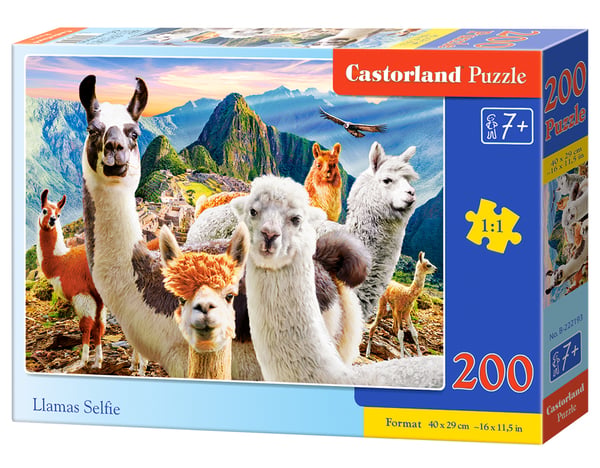Castorland B-222193 palapeli Kuviopalapeli 200 kpl Eläimet