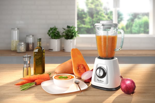 Moulinex LM430 1,75 l Bänkmixer 800 W Vit