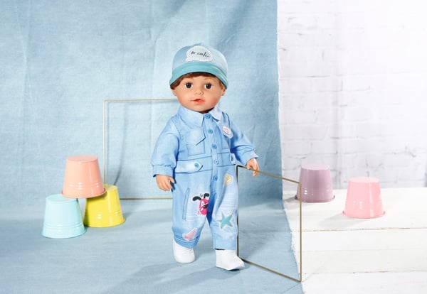 BABY born Deluxe Jeans Overall Dukketøjsæt