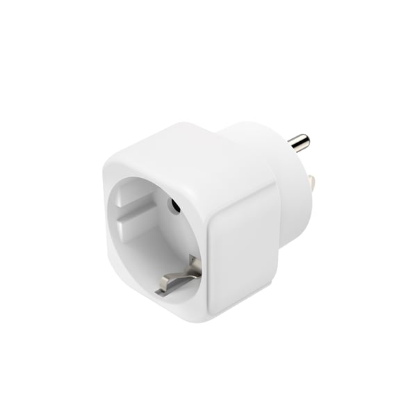 Hama 00223438 pistorasia-adapteri Tyyppi B Tyyppi C (Europlug)+Tyyppi F Valkoinen