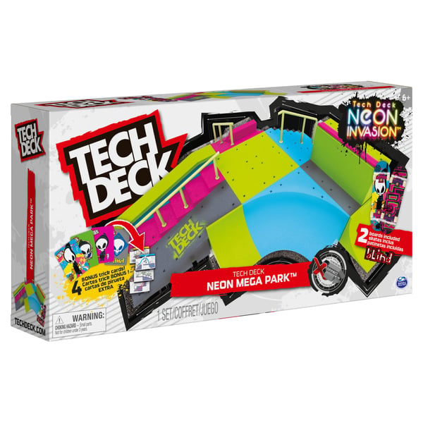 Tech Deck TED ACS XConnectNeonLrgPlayset GML Sormiskeittilautasarja