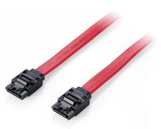 Equip 111900 SATA-kabel 0,5 m SATA 7-pin Rød