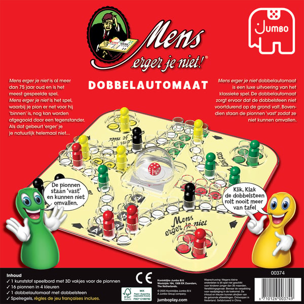 Mens Erger Je Niet 00374 lautapeli 30 min Kisa