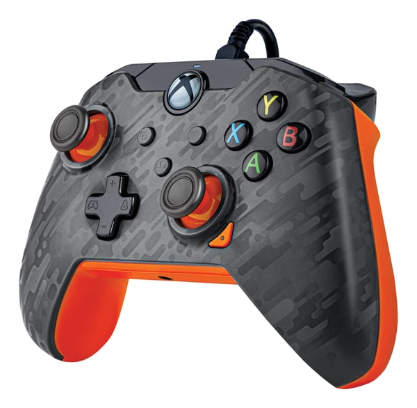 PDP Atomic Carbon-handkontroll för Xbox Series X/S & PC