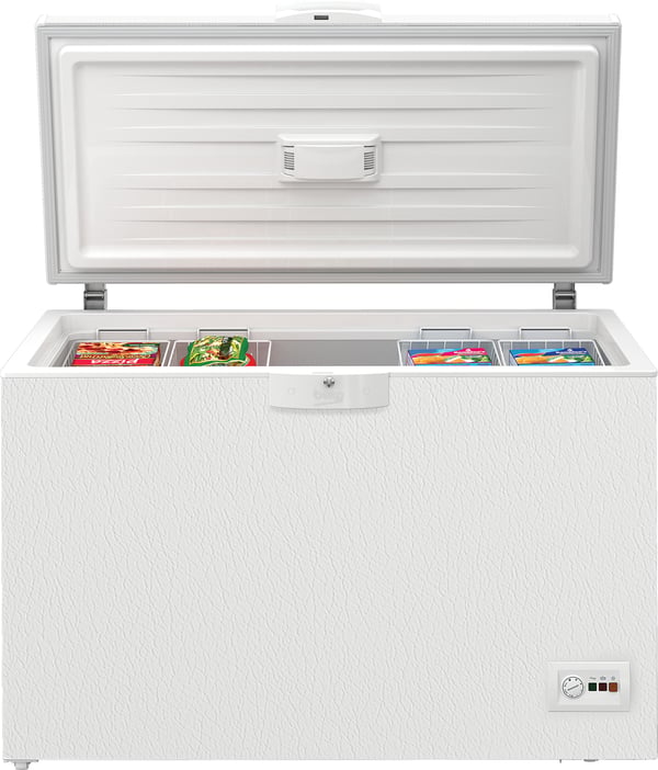 Beko HSM37540 Frysbox Fristående 360 l Vit