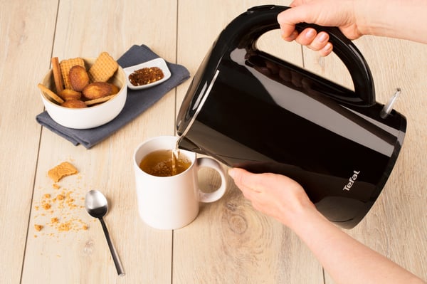 Tefal Safe'Tea KO2608 elkedel 1,7 L 1800 W Sort
