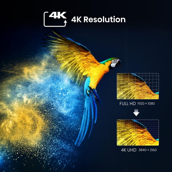 Hisense PL1SE projektoritelevisio Lähietäisyysprojektori 2100 ANSI lumenia UHD 4K (3840x2160) Musta, Tummanharmaa