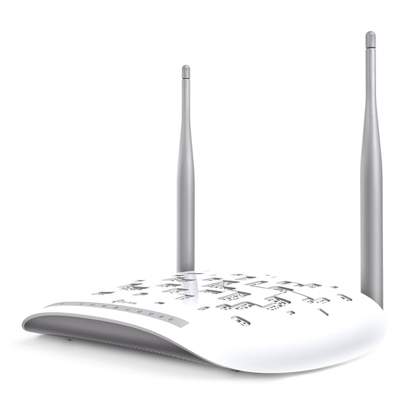 TP-Link TD-W9970 trådløs router Hurtigt ethernet Enkelt band (2,4 GHz) Hvid
