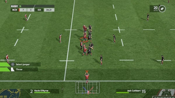 BANDAI NAMCO Entertainment Rugby 15, Xbox One Standard Italienska