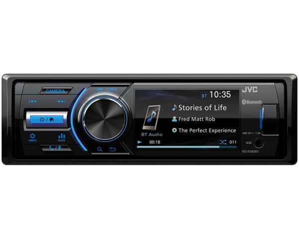 JVC KD-X560BT Svart 180 W Bluetooth