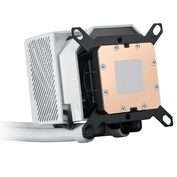 ASUS ROG RYUJIN III 240 ARGB White Edition Suoritin All-in-one-nesteenjäähdytin 12 cm Valkoinen 1 kpl