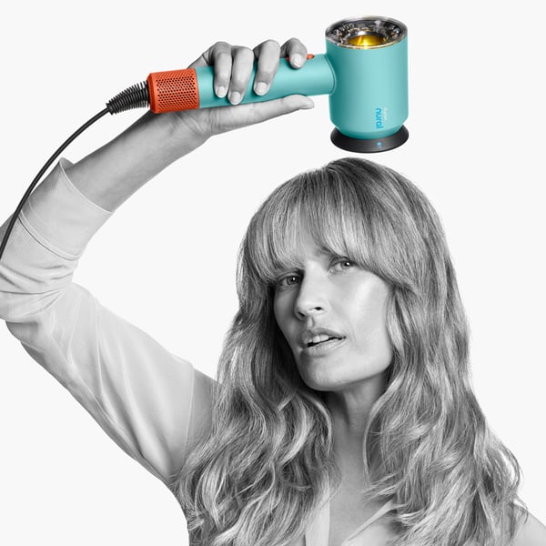 Dyson Supersonic Nural hårtørrer 1600 W Blå, Orange