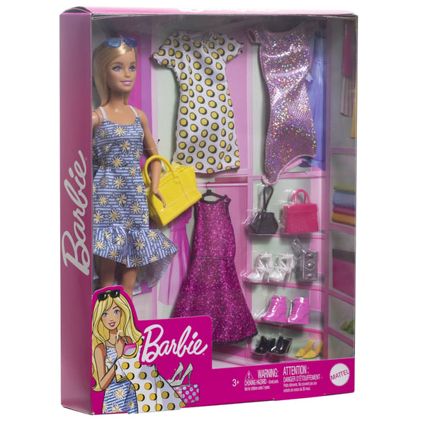 Barbie BARBIE-dukke og tøj