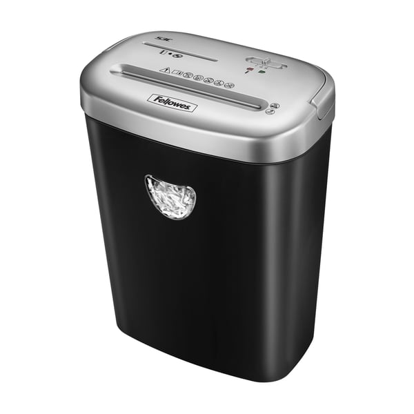 Fellowes 53C dokumentförstörare Tvärsgående skärning 22 cm Svart