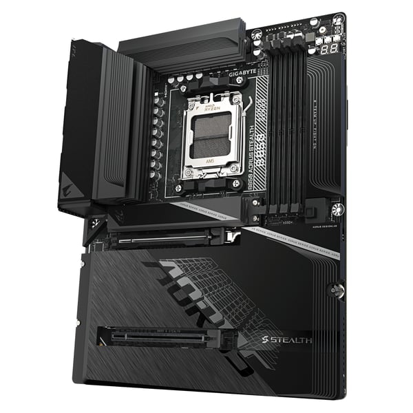 GIGABYTE B850 AORUS STEALTH AMD B850 Pistoke AM5 ATX