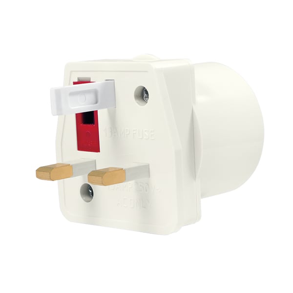 LogiLink PA0186 pistorasia-adapteri Valkoinen
