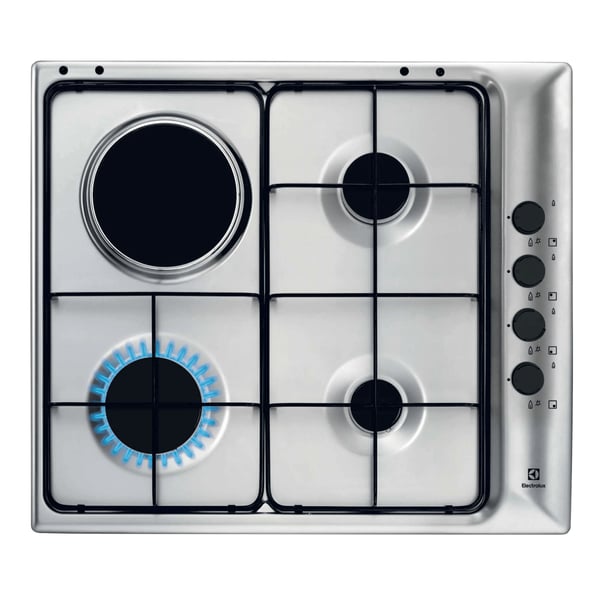 Electrolux EGL62821OX Rustfrit stål Indbygget 60 cm Kombi 4 zone(s)