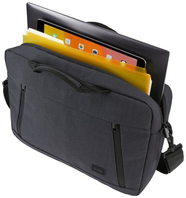 Case Logic Huxton HUXA-214 Black 35,6 cm (14") Portfölj Svart