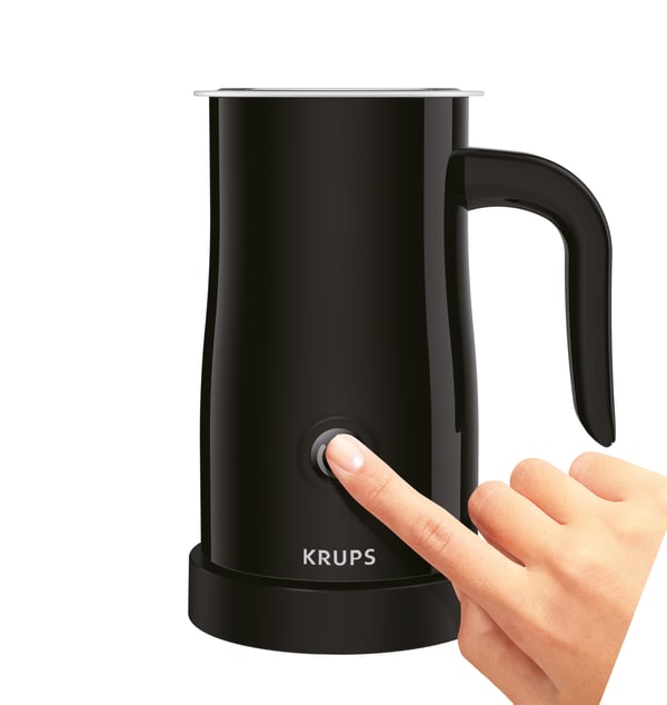 Krups XL1008 Automatisk mjölkskummare/värmare Svart