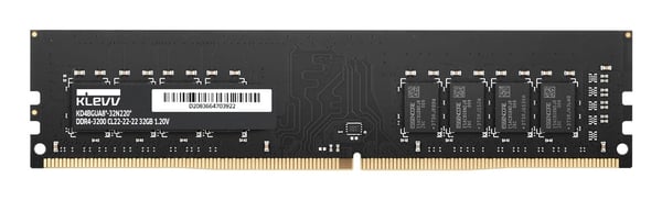 Klevv KD4BGUA80-32N220A hukommelsesmodul 32 GB 1 x 32 GB DDR4 3200 MT/s 288-pin DIMM