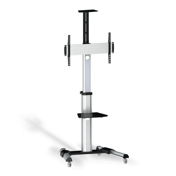 AISENS FT70TRE-037 fäste för skyltningsskärm 177,8 cm (70") Svart, Silver