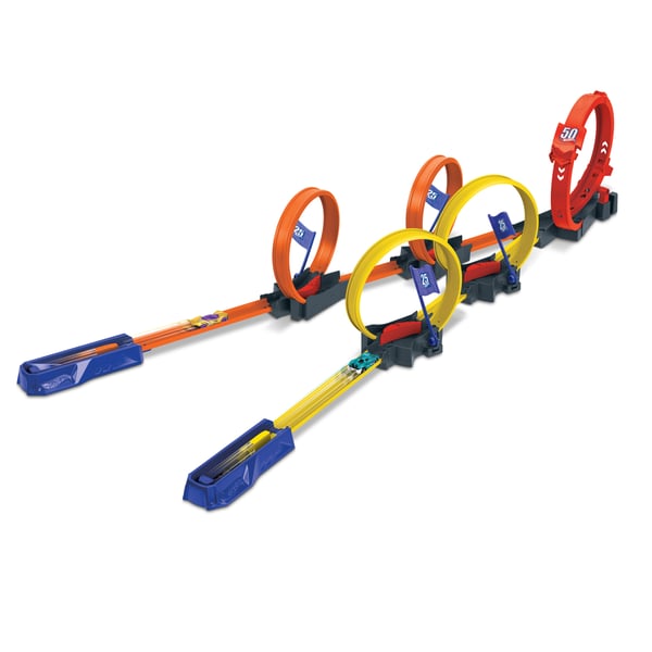 Hot Wheels Action Multi-Loop Race Off -lelu, jossa 1 auto, lahja 4–10-vuotiaille