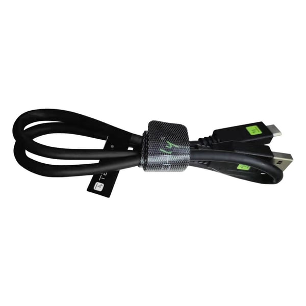 Techly ICOC MUSB31-CMAM05T USB-kablar USB 3.2 Gen 1 (3.1 Gen 1) 0,5 m USB A USB C 5 Gbit/s Svart
