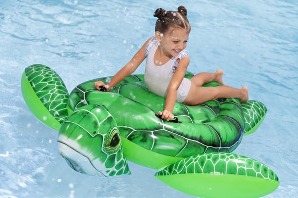 Bestway 41524 pool- och badmadrass Grön Mönstrad PVC Sittbadleksak