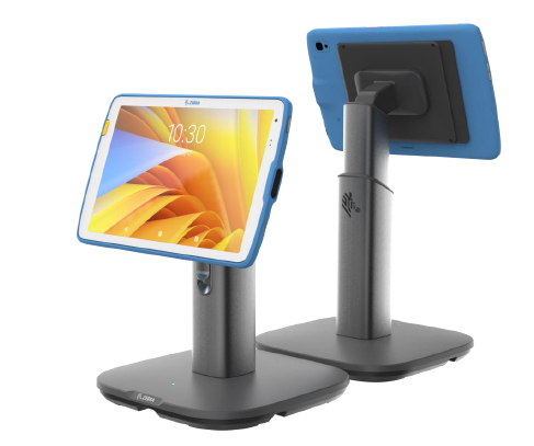 Zebra STND-ET4X-10POS1-01 multimediavagnar & ställ Svart Surfplatta Multimediastativ