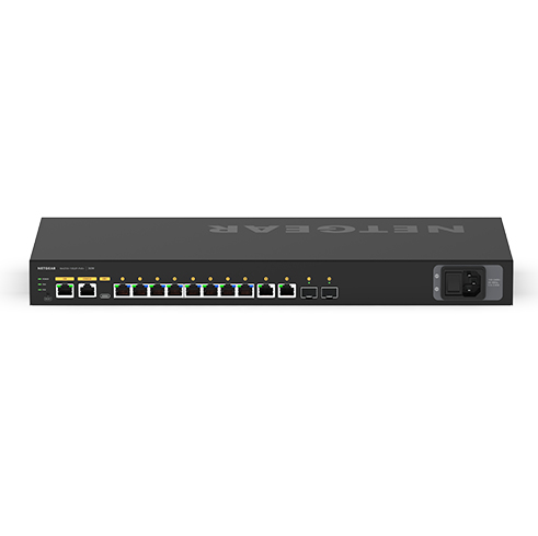 Netgear AV Line M4250-10G2F-PoE+ - Kytkin - L3 - hallittu - 10 x 10/100/1000 (8 PoE+)