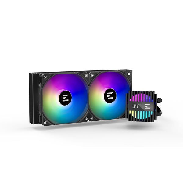 Zalman ALPHA2 A24 BLACK Computerkølesystem Processor Alt-i-en væskekøler Sort