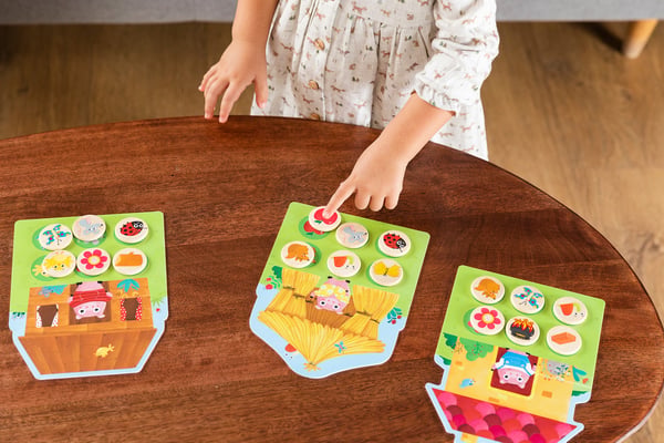 Jumbo GOULA - 3 Little Pigs Memo&Loto