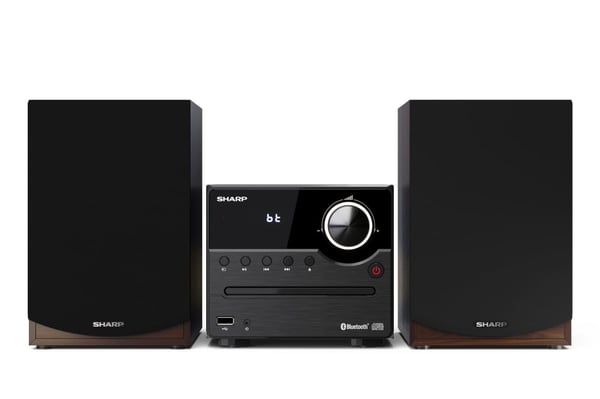 Sharp XL-B512(BR) stereoanlæg Home audio micro system 45 W Brun