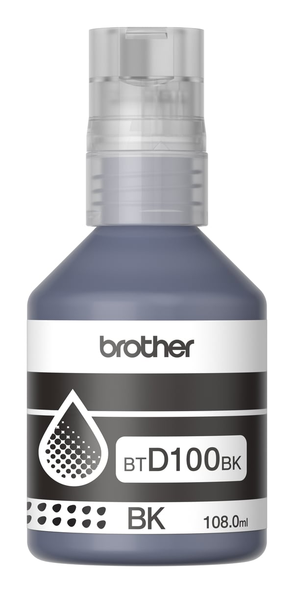 Brother BTD100BK printer genopfyldelig blækpatron Original Brother BTD100BK printer genopfyldelig blækpatron Original