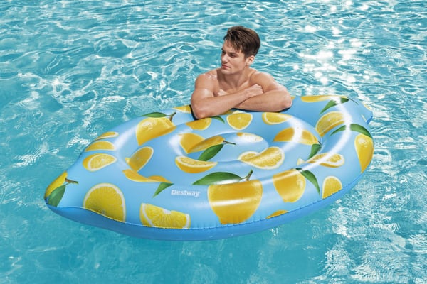 Bestway 43392 pool- och badmadrass Blå, Grön, Gul Bild PVC