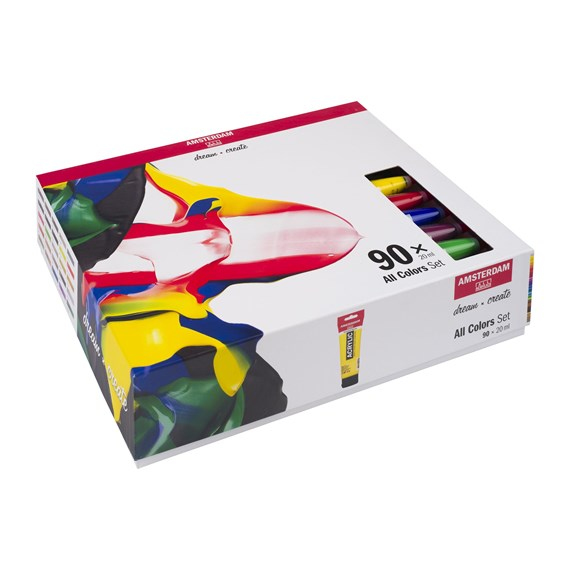 Amsterdam 17820490 hobbymaling Akrylmaling 90 stk