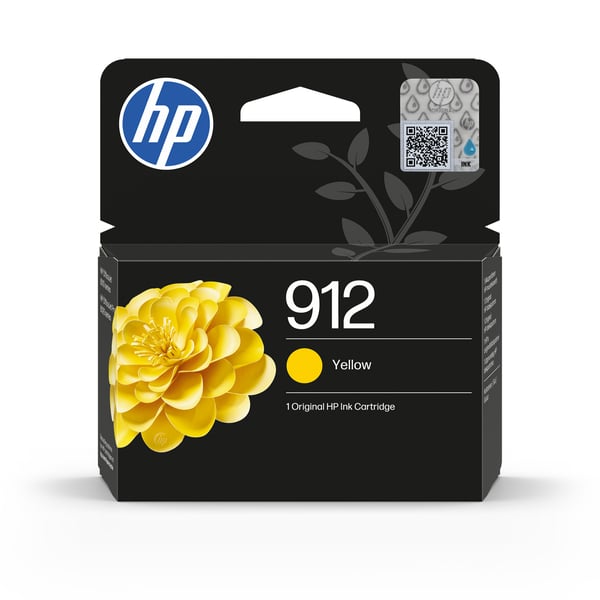 HP 912 alkuperäinen keltainen mustepatruuna