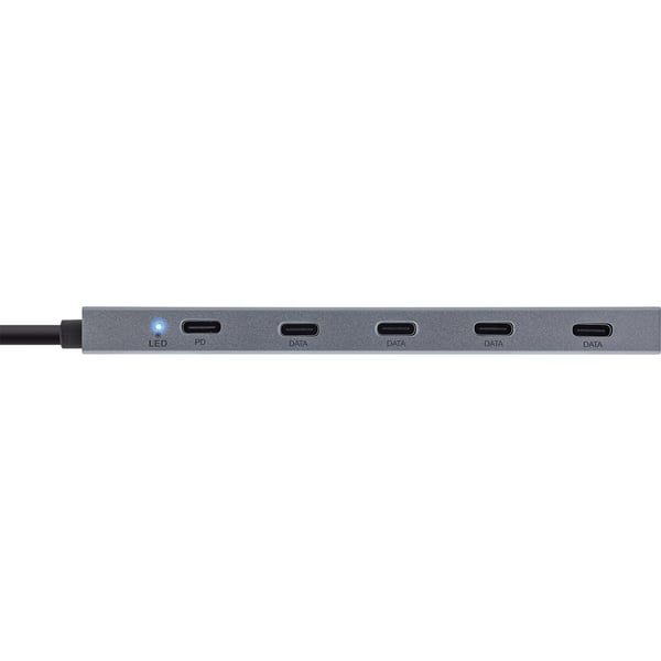 InLine 35392E interface hub USB Type-C 10000 Mbit/s Grå