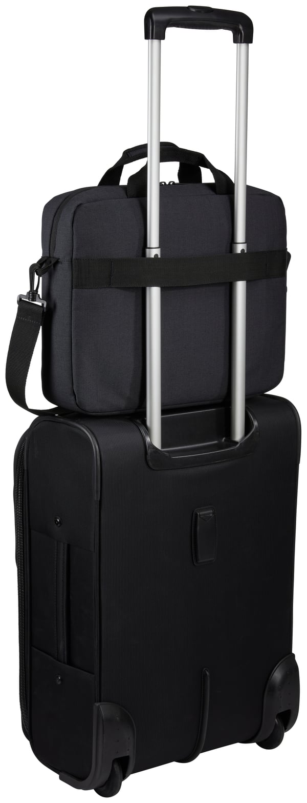 Case Logic Huxton HUXA-214 Black 35,6 cm (14") Portfölj Svart