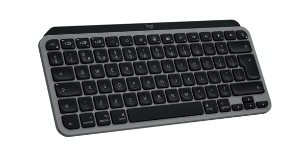 Logitech MX Keys Mini For Mac tastatur Hjemme/kontor Bluetooth AZERTY Fransk Sort, Grå