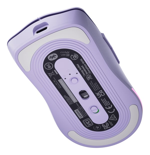 Lenovo Legion M220 hiiri Pelaaminen Molempikätinen RF Wireless + Bluetooth + USB Type-C Optinen 5000 DPI