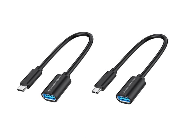 Conceptronic ABBY11B USB-kablar USB 3.2 Gen 1 (3.1 Gen 1) 0,2 m USB C USB A 5 Gbit/s Svart