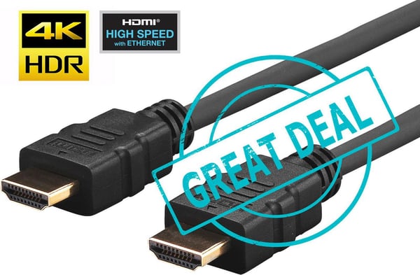 Vivolink PROHDMIHD5-BULK HDMI-kaapeli 5 m Musta