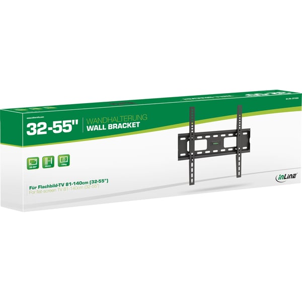InLine 23102A tv-fäste 81,3 cm (32") Svart